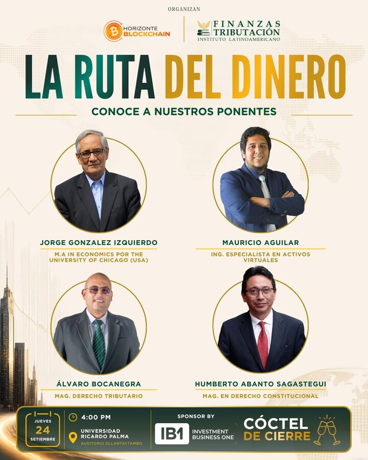 La Ruta del Dinero · Universidad Ricardo Palma — 24 de septiembre